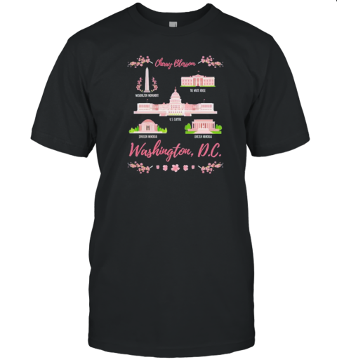 Cherry Blossom Washington Dc Ry Blossom Mount T-Shirt