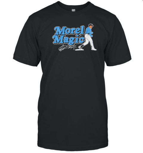 Christopher Morel Tampa Bay Rays Morel Magic Signature T- Classic Men's T-shirt