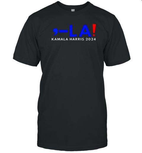 Comma La Kamala Harris 2024 T- Classic Men's T-shirt