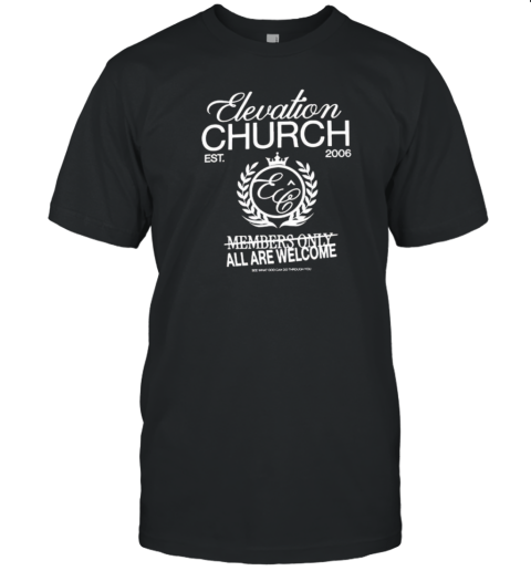 Elevation Church EC Hunter All Are Welcome T-Shirt