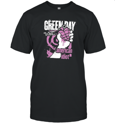 Green Day Can You Hear The Sound Of Hysteria T- Classic Men's T-shirt