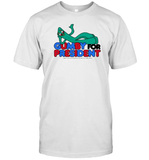 Gumby For President Ringer T- Classic Men's T-shirt