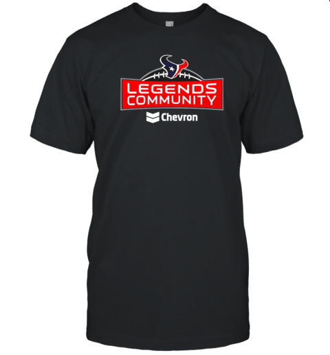 Houston Texans Legends Community Chevron T- Classic Men's T-shirt