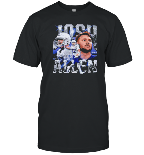 Josh Allen Buffalo Vintage Player Rugby Buffalo Bills T-Shirt