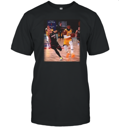 Lebron James Tossing Tyler Herro T-Shirt