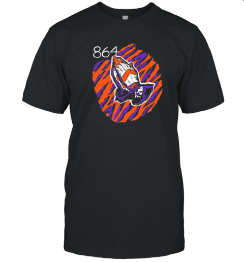 Pray For 864 Football T-Shirt