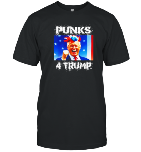 Punks 4 Trump 2024 T- Classic Men's T-shirt