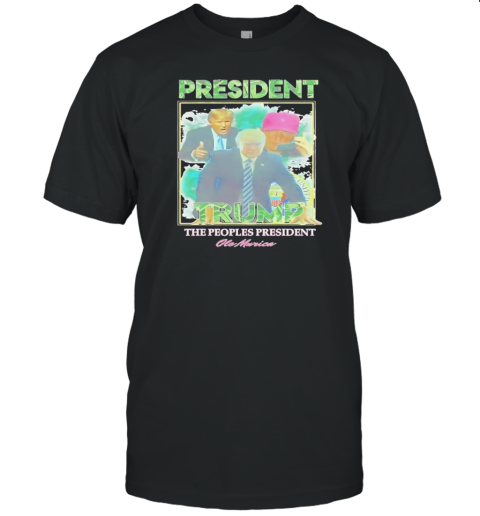 Trump President The Peoples President T- Classic Men's T-shirt