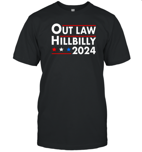 Trump Vance 2024 Outlaw Hillbilly 2024 T-Shirt