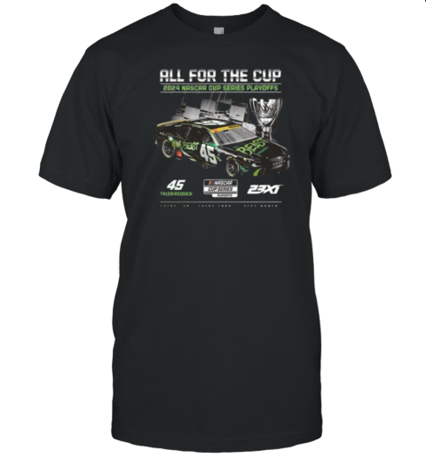 Tyler Reddick Checkered Flag Sports All For The Cup 2024 NASCAR Cup Series Playoffs The Beast T- Classic Men's T-shirt