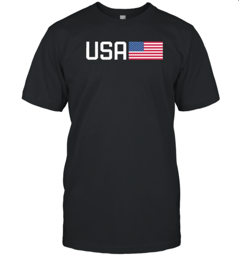 Usa American Flag T- Classic Men's T-shirt