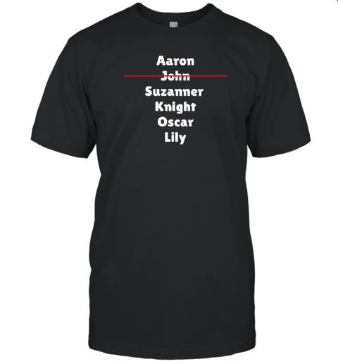 Aaron Suzanne Knight Oscar Lily T-Shirt