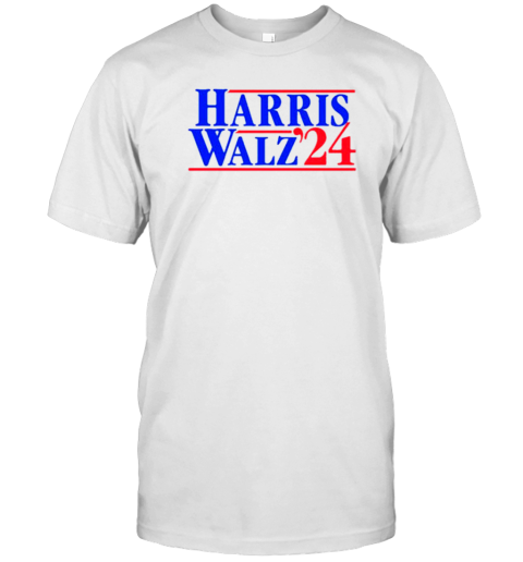 Harris Walz 2024 Blue T-Shirt
