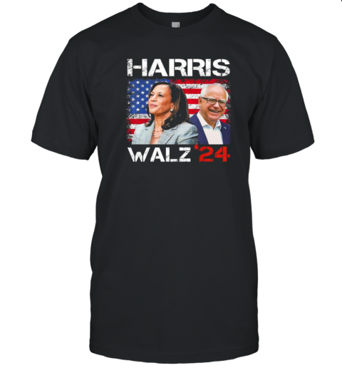 Harris Walz 2024 Presidential Election Kamala Harris Tim Walz T-Shirt