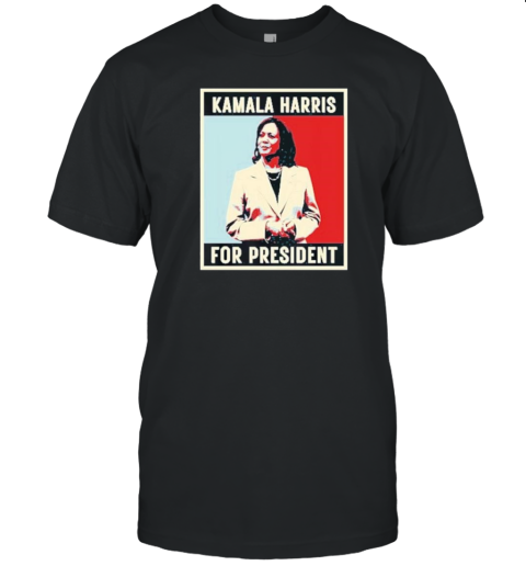 Kamala Harris For President 2024 Vote Woman Presidential Election T-Shirt