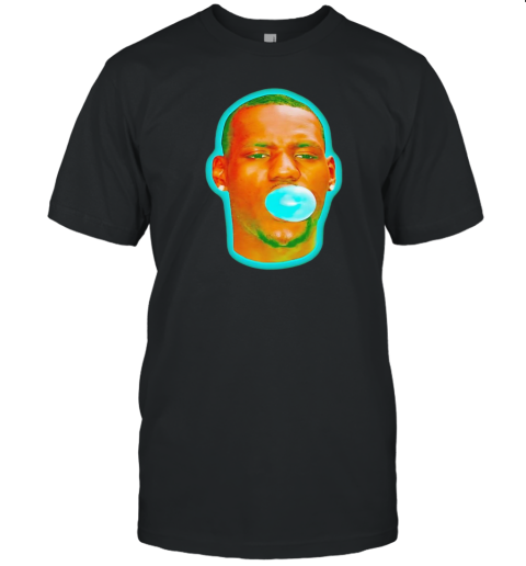 Lebron James Bubble Gum Face T-Shirt