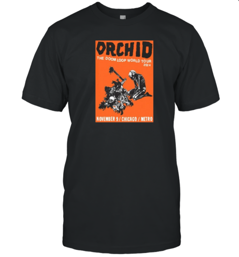 Orchid November 9 2024 Chicago IL T-Shirt