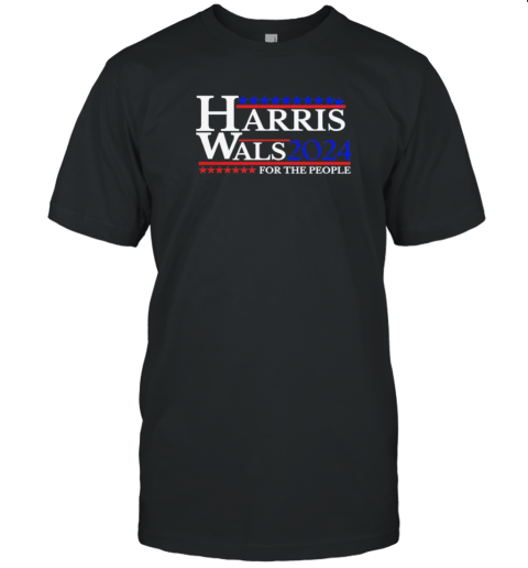 Presidential Election Vote Woman Harris Waltz 2024 For The People Kamala Harris T-Shirt