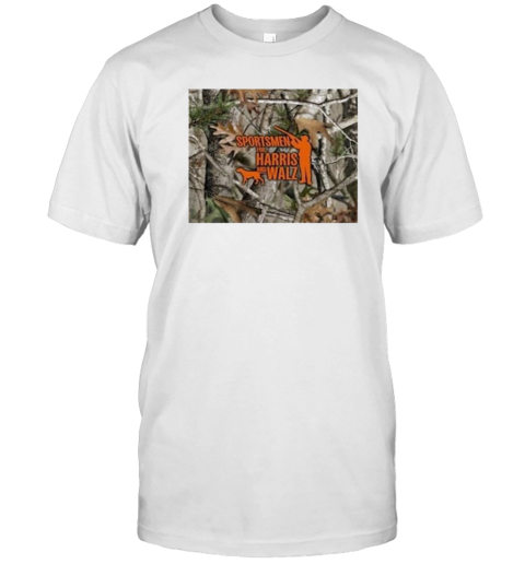 Sportsmen For Kamala Harris And Tim Walz Camo T-Shirt