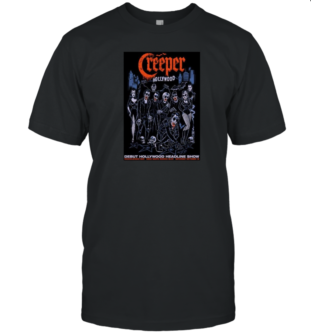 GateCreeper October 12 2024 Knucklehead Bar In Los Angeles CA T- Classic Men's T-shirt