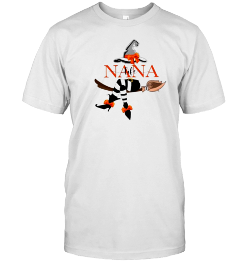 Halloween Nana Witch Spooky Season T-Shirt