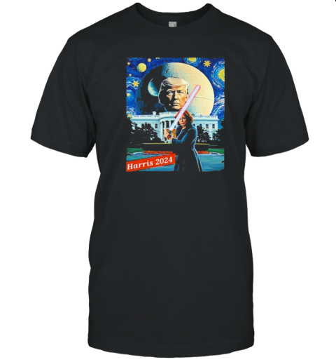 Harris 2024 Star Wars Kamala Harris Presidential Election T-Shirt