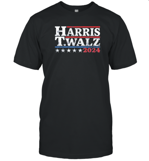 Harris Walz Waltz 2024 Vintage T-Shirt