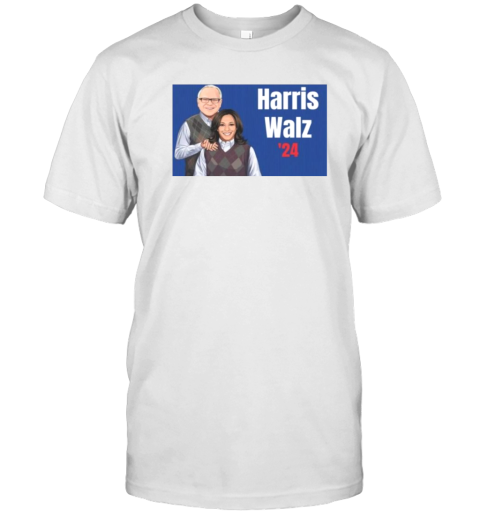 Kamala Harris Tim Walz Yard Sign Harris Walz Brothers T-Shirt