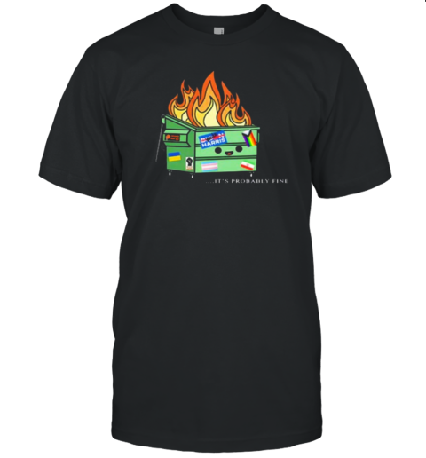 Official Harris It’S Probably Fine 2024 T-Shirt