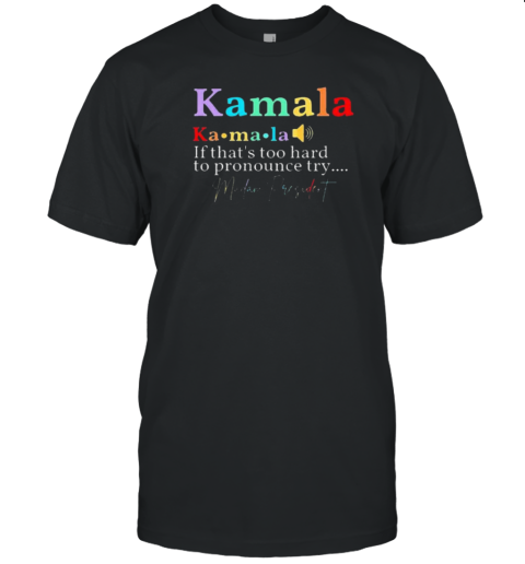 Official Kamala Definition Madam President T- Classic Men's T-shirt