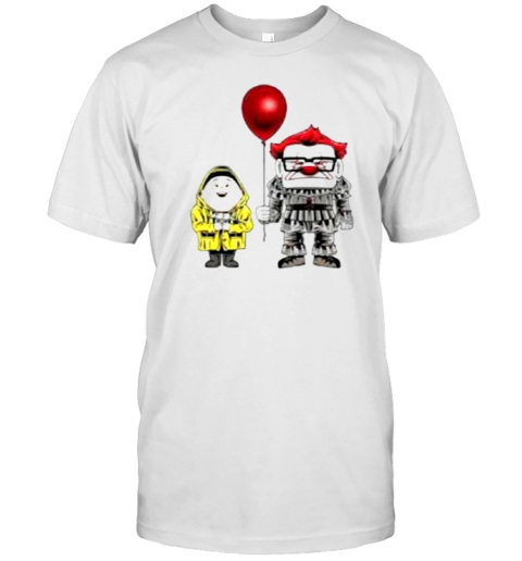 Pennywise Carl Fredricksen Russell Halloween T-Shirt