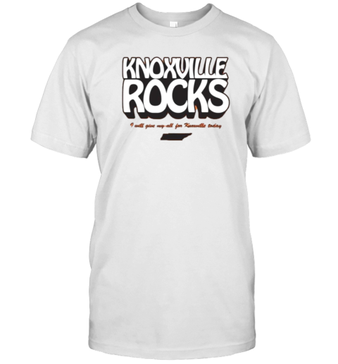 Tennessee Volunteers Knoxville Rocks T- Classic Men's T-shirt