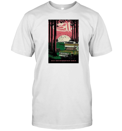 The 311 8 6 24 Bank Of New Hampshire Pavilion Gilford Nh T-Shirt