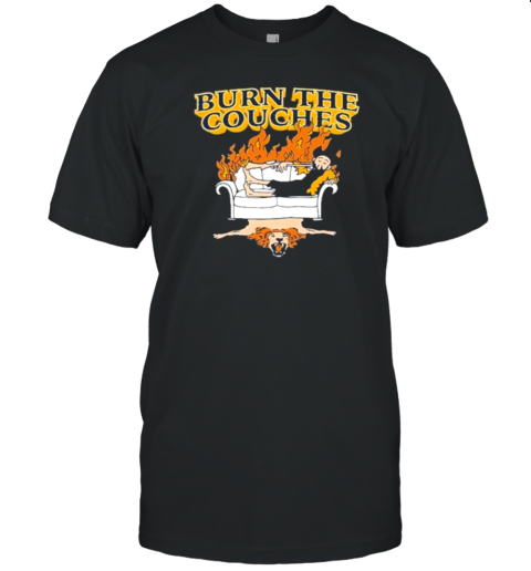 West Virginia Mountaineers Burn The Couches T- Classic Men's T-shirt