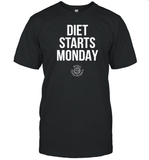 Diet Starts Monday T- Classic Men's T-shirt