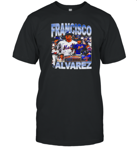 Francisco Alvarez New York Mets Baseball Jersey T- Classic Men's T-shirt