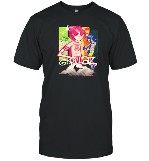 Gorillaz The Future Is Coming On Superfast Jellyfish T- Classic Men's T-shirt