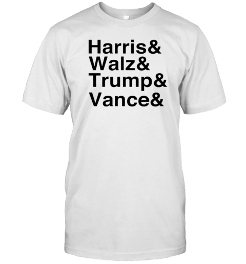 Harris Walz Trump Vance T-Shirt