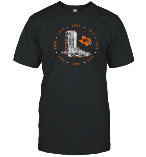 Houston Silver Boot T-Shirt