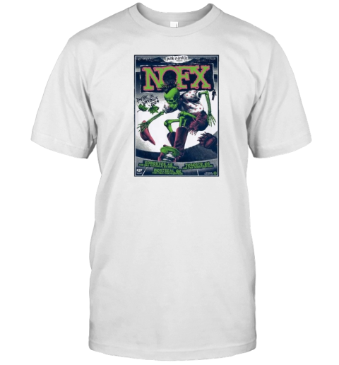 Nofx Canada August 2024 Tour Skeleton T-Shirt