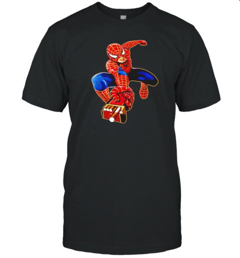 Spider Man Smoker Man T- Classic Men's T-shirt