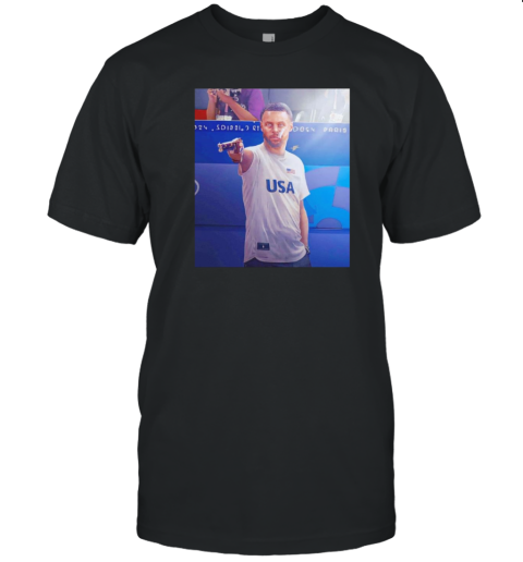 Stephen Curry Style Yusuf Dikec Vs Serbia Olympic T-Shirt