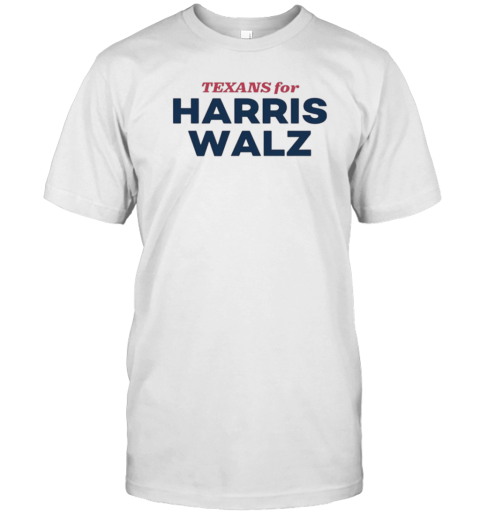 Texans For Harris Walz T- Classic Men's T-shirt