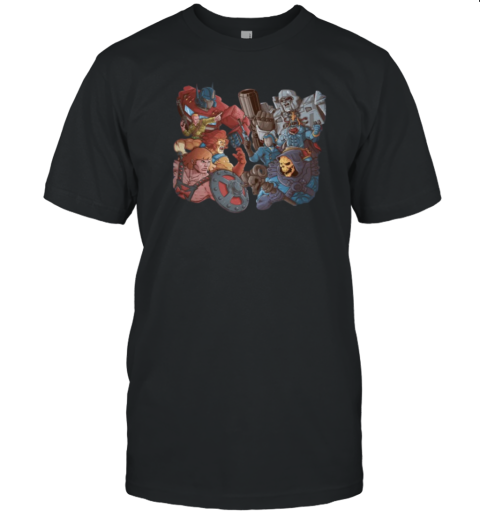 Cartoon Clash T- Classic Men's T-shirt