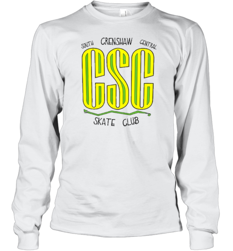 Crenshaw Skate Club Tribe T- Long Sleeved T-shirt 