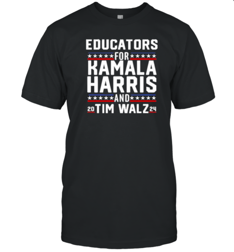 Educators For Kamala Harris Tim Walz 2024 T- Classic Men's T-shirt