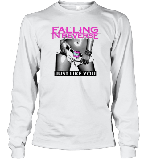 Falling In Reverse Merch Lips Album Cover T- Long Sleeved T-shirt 