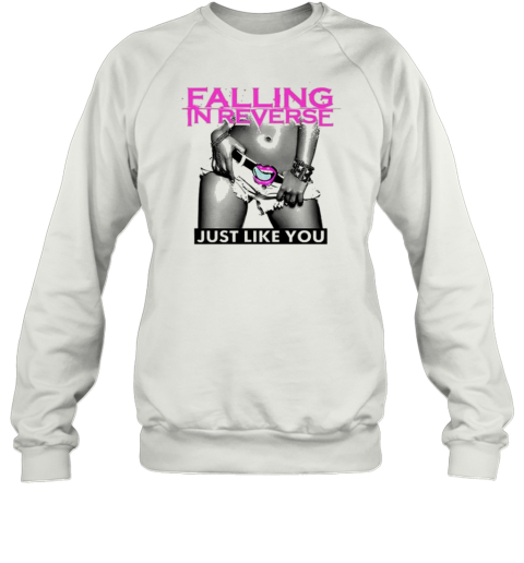 Falling In Reverse Merch Lips Album Cover T- Unisex Sweatshirt