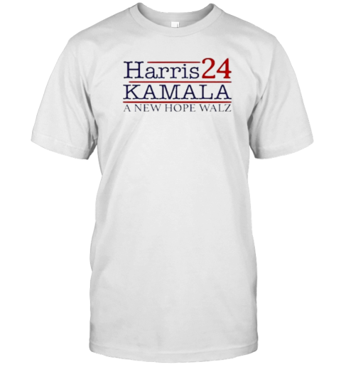 Harris A New Hope Walz Kamala Harris 2024 T- Classic Men's T-shirt