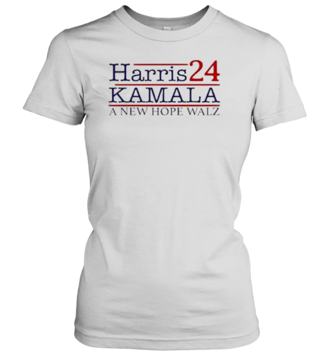 Harris A New Hope Walz Kamala Harris 2024 T- Classic Women's T-shirt